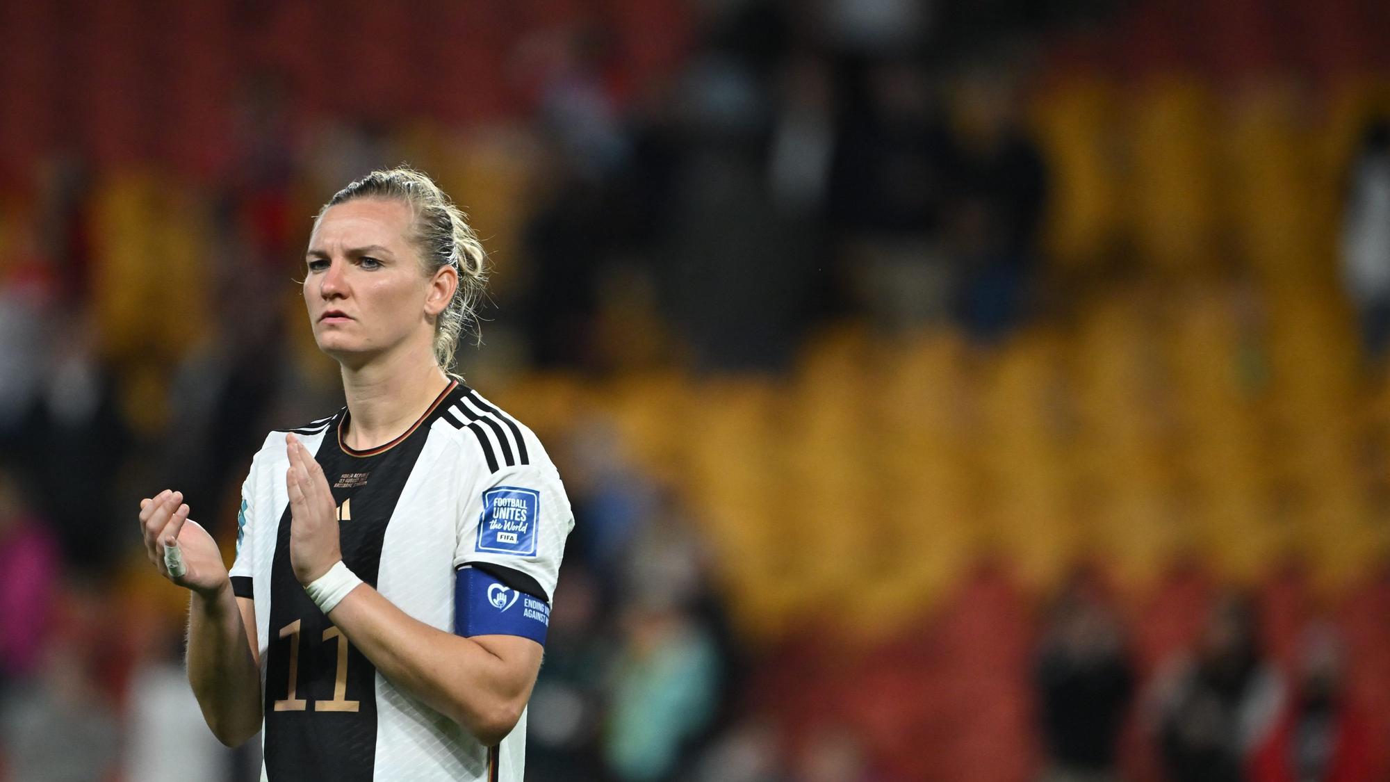 DFB-Kapitänin Alexandra Popp nach dem frühen WM-Aus gegen Südkorea bei der WM 2023