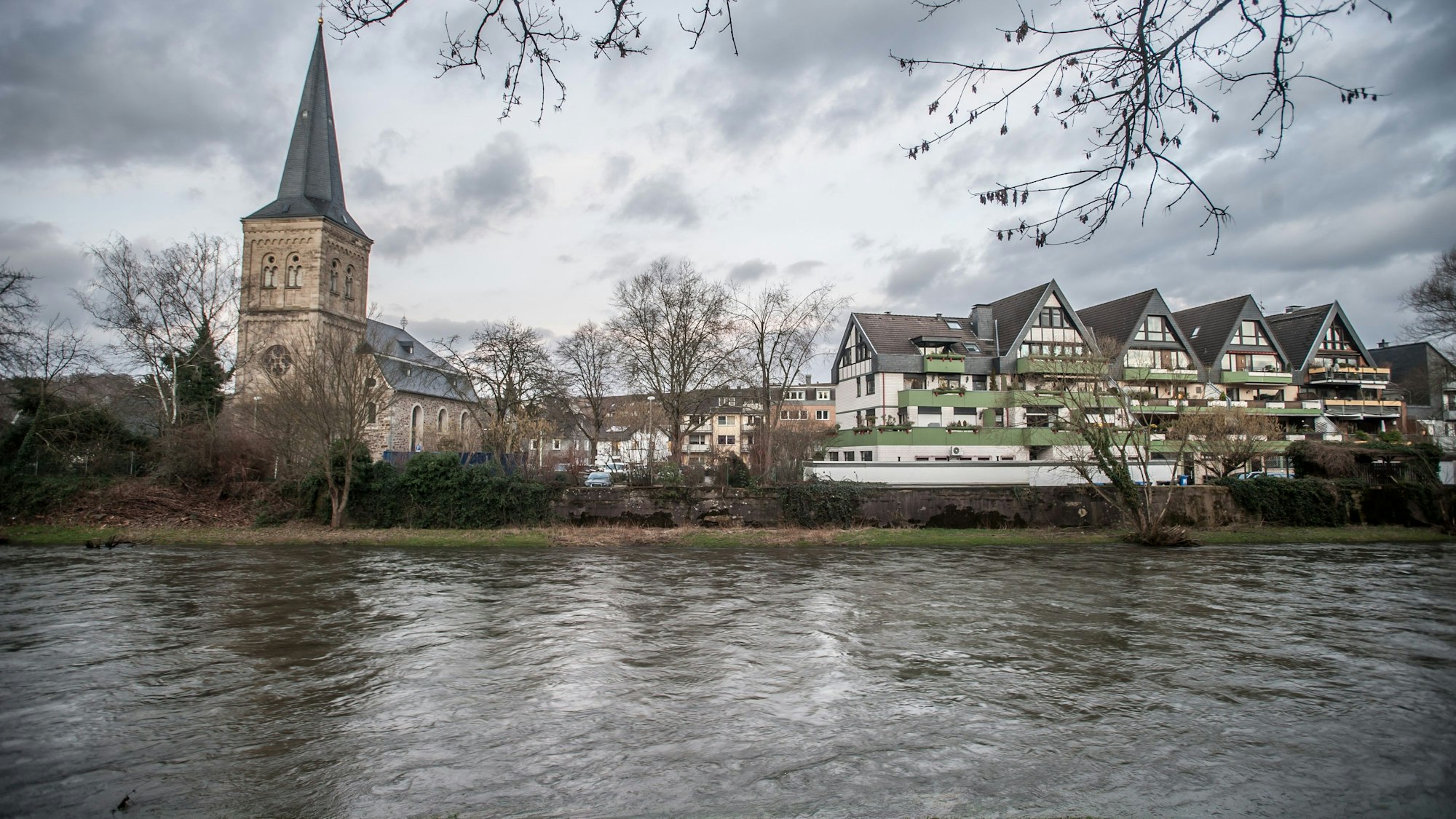 Blick auf die Wupper in Leichlingen