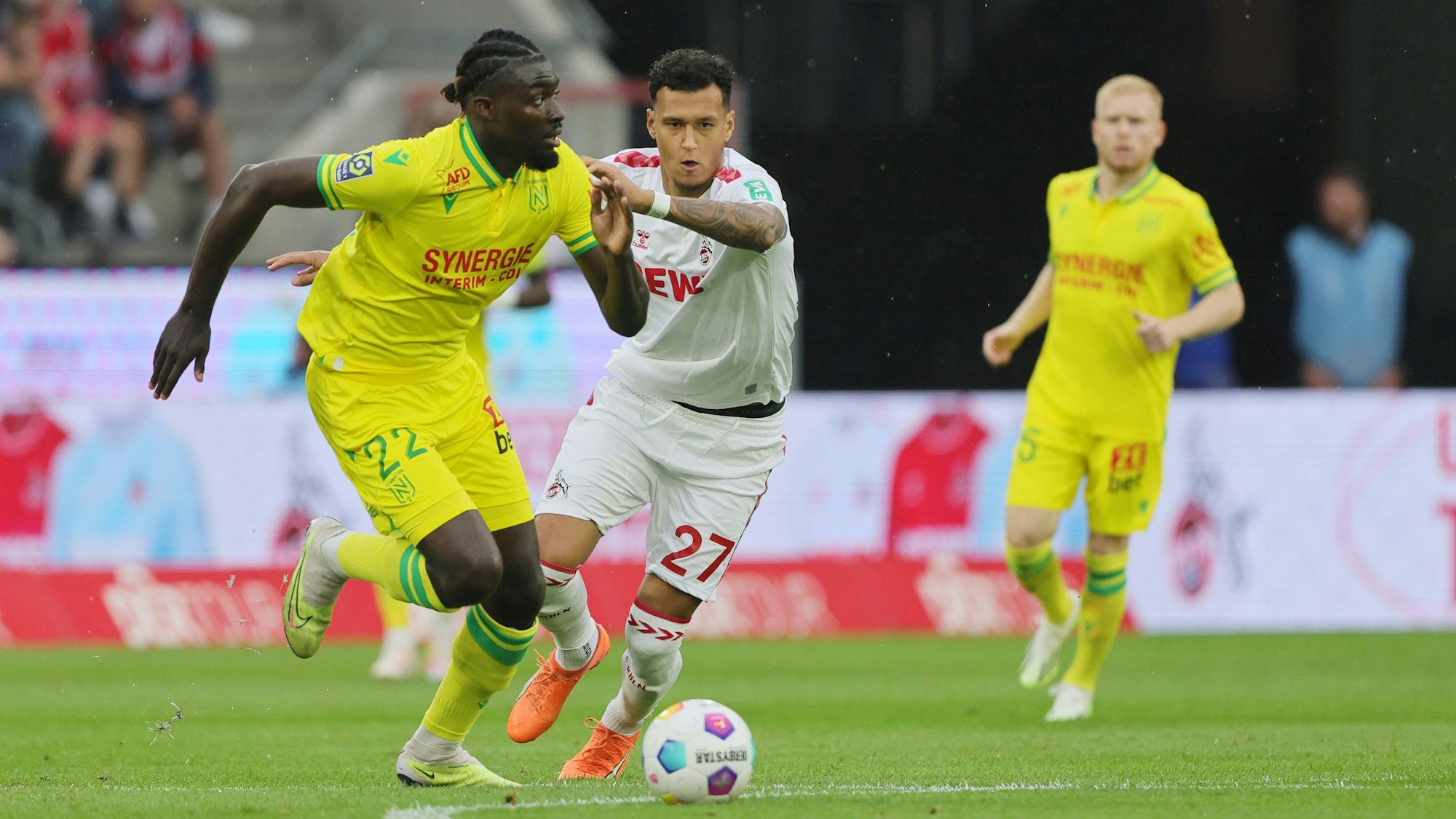 Davie Selke und der 1. FC Köln lieferten den Gästen am Samstag in Müngersdorf gerade im zweiten Durchgang einen ordentlichen Kampf.