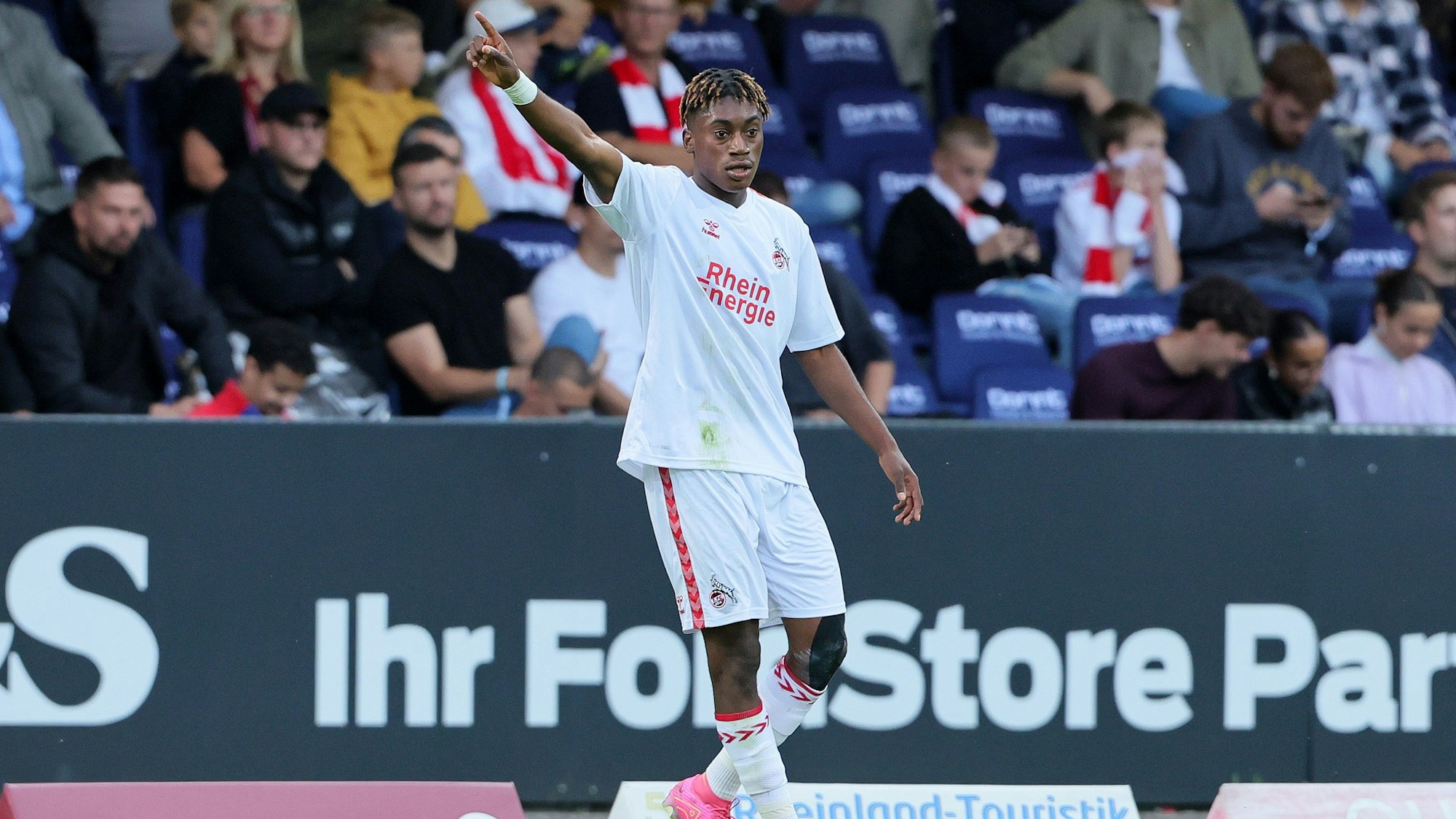 SC Fortuna Köln vs. 1. FC Köln U21, 4.Liga,
Justin Diehl (1. FC Köln), 01.08.2023, Bild: Herbert Bucco