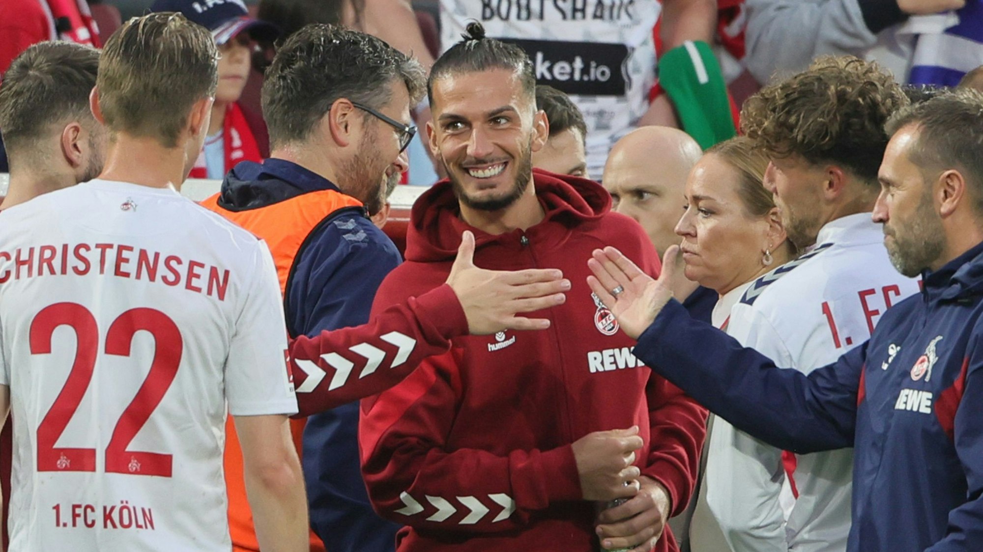 Leart Pacarada konnte nach dem Schlusspfiff des Spiels gegen Nantes am Samstagabend schon wieder lächeln.