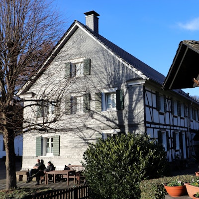 Das Foto zeigt die Weyermühle bei Kürten-Dürscheid.