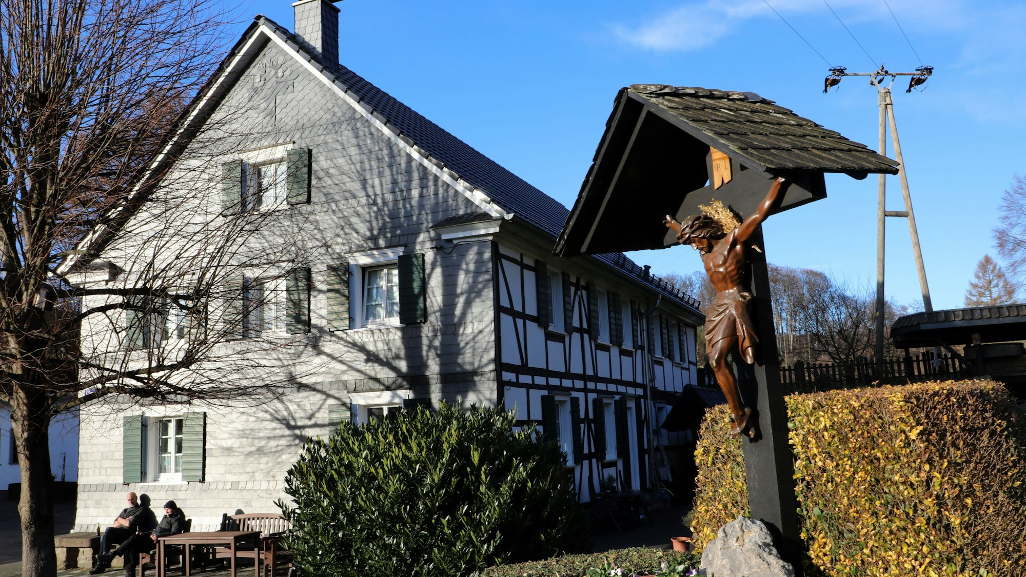 Das Foto zeigt die Weyermühle bei Kürten-Dürscheid.
