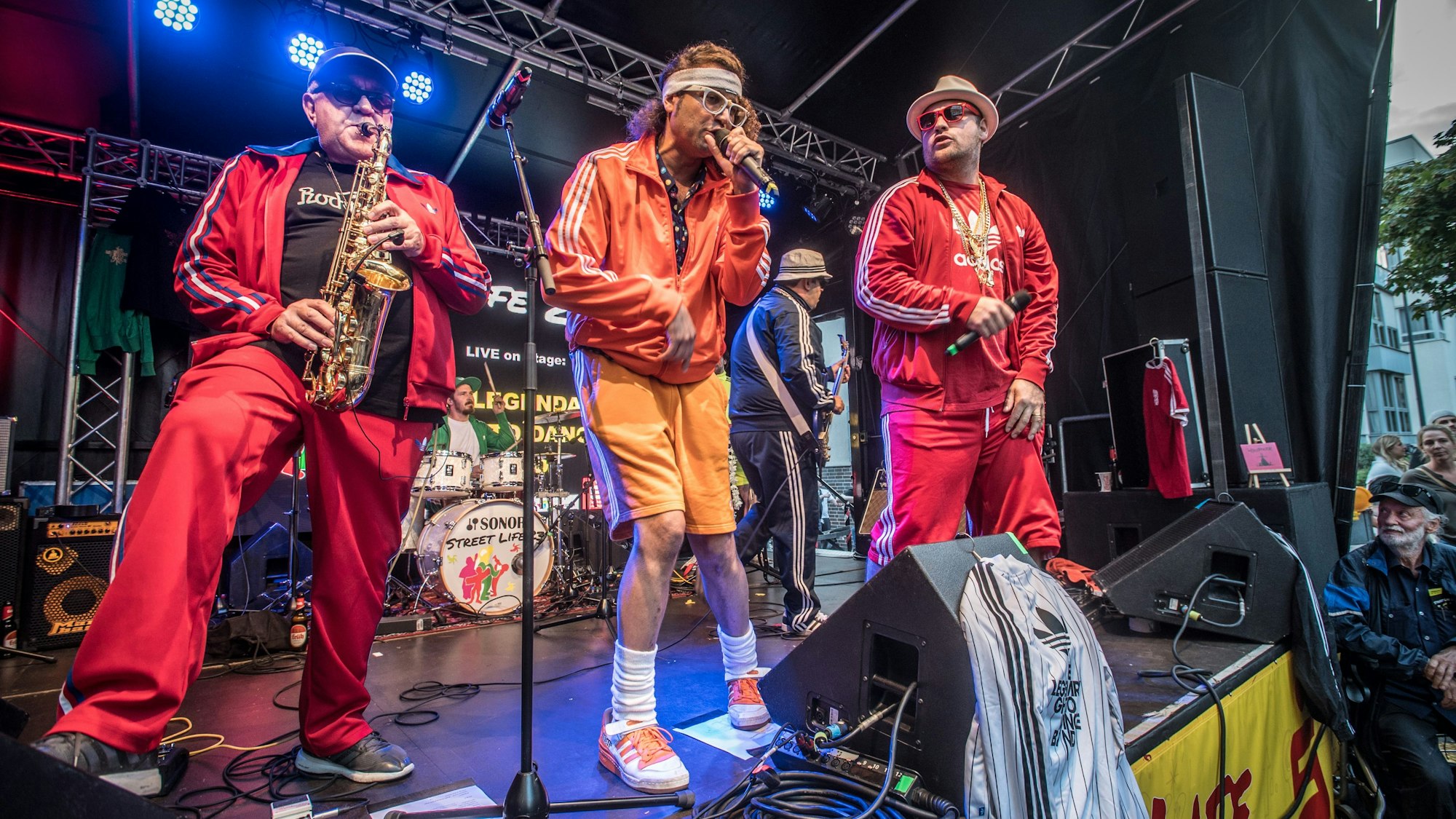 Im Scala rockt die Legendary Ghetto Dance Band. (Archivfoto)Archiv: Ralf Krieger