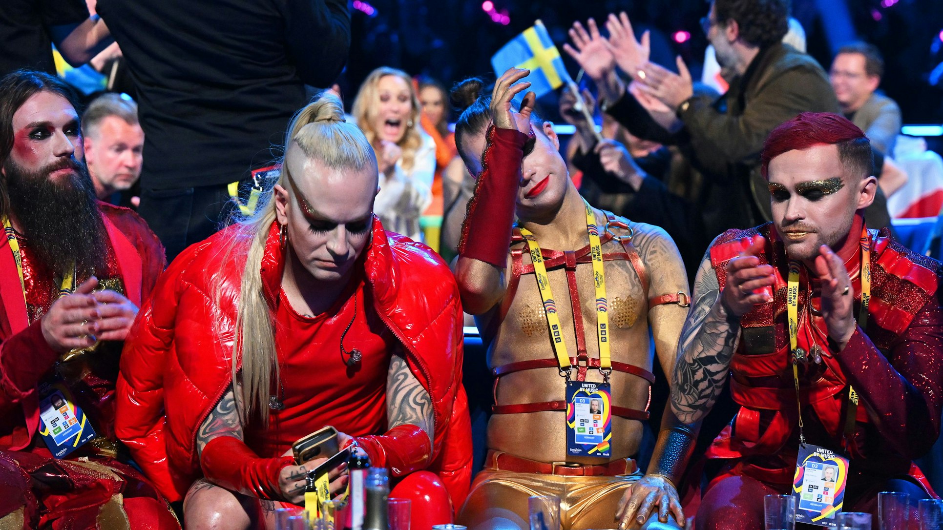 Lord Of The Lost aus Deutschland landeten beim Finale des 67. Eurovision Song auf dem letzten Platz.