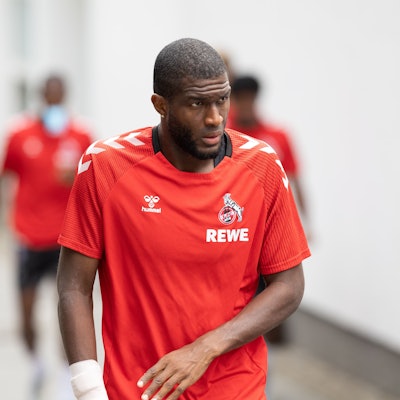 Anthony Modeste; 1. Fußball Bundesliga, Training 1.FC Köln am 14.07.2022 in der Geißbockheim in Köln (Deutschland).Foto: Andreas Dick 
(DFL/DFB REGULATIONS PROHIBIT ANY USE OF PHOTOGRAPHS AS IMAGE SEQUENCES AND/OR QUASI-VIDEO)