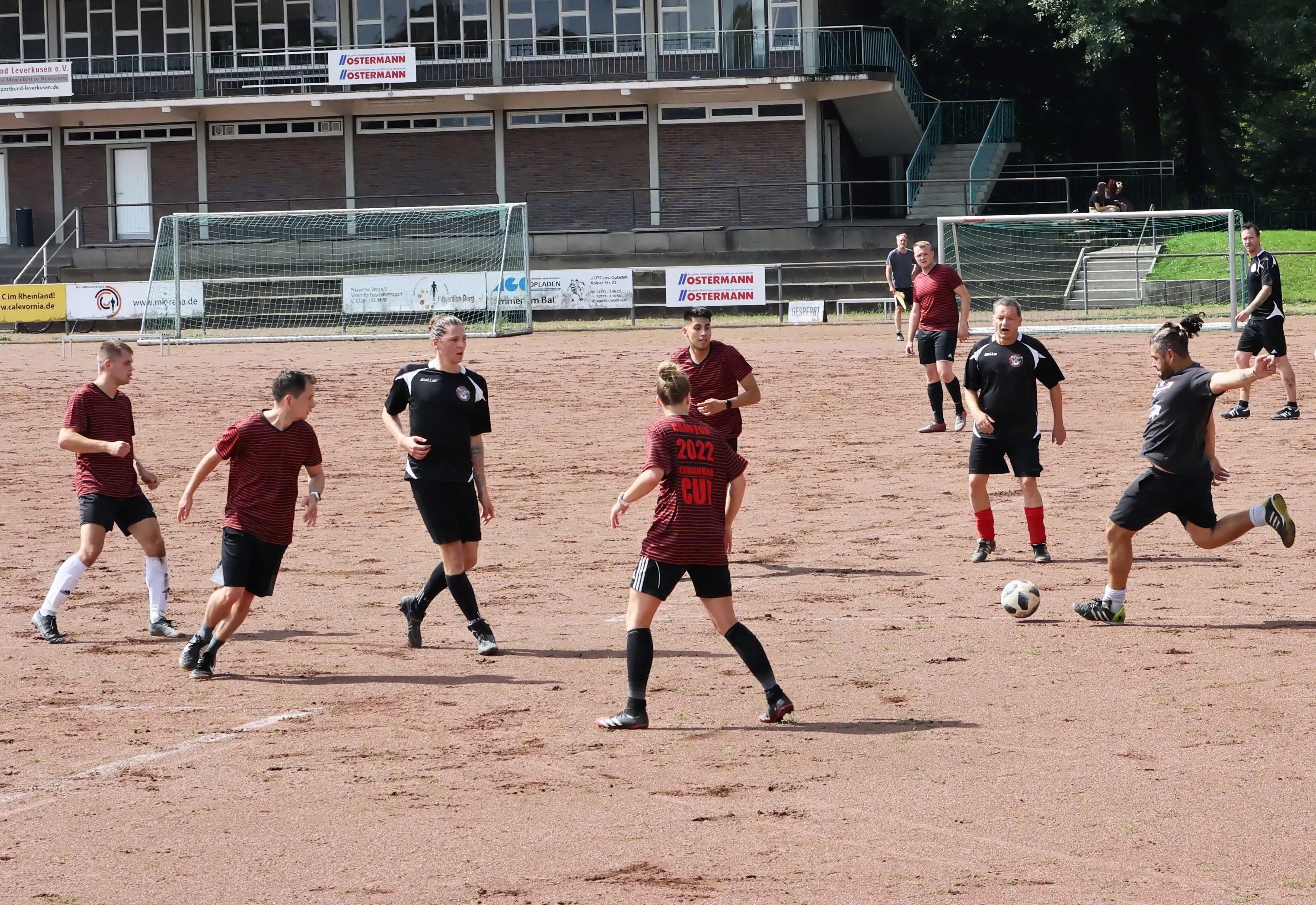 Leverkusen Chinandega-Cup 2023 Fußballturnier Sportanlage Birkenberg Opladen.