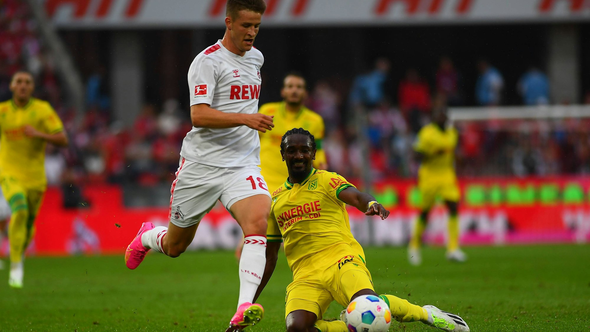 FC-Trainer Steffen Baumgart attestierte Zugang Rasmus Carstensen am Wochenende „Mut und Geschwindigkeit“.