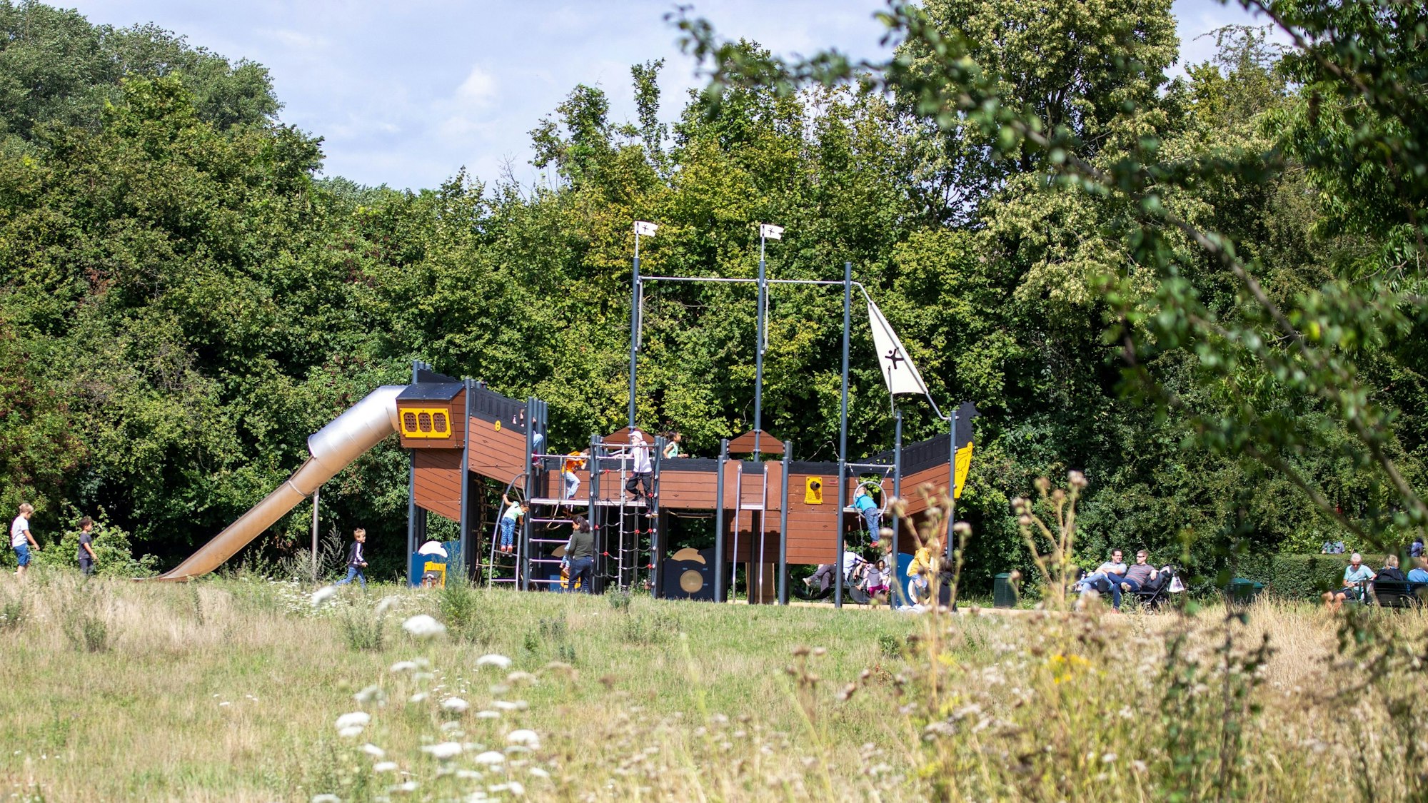 Das Spielschiff an der Groov