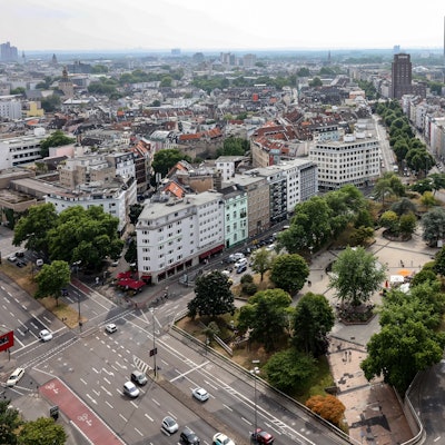 Das Bild zeigt den Ebertplatz.