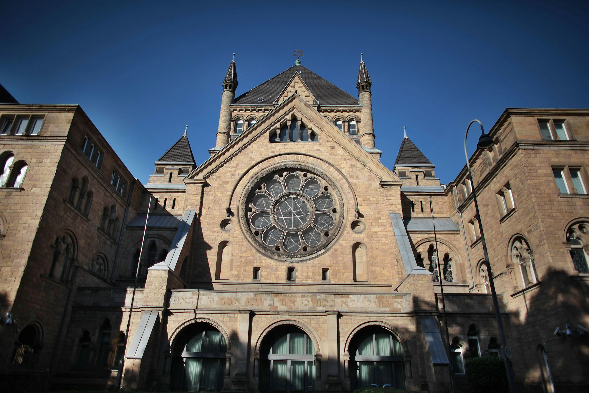 Die Synagoge in Köln.