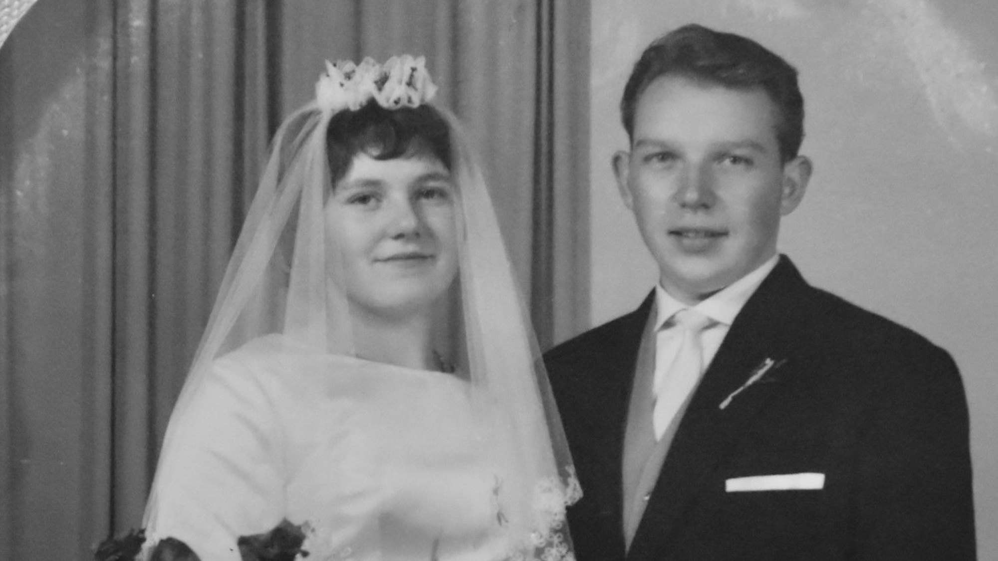 Ein historisches Hochzeitsfoto.