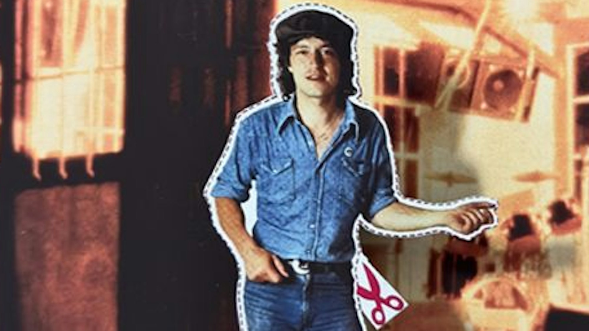 Wolfgang Niedecken ist zum Ausschneiden auf einer Eintrittskarte zu sehen.