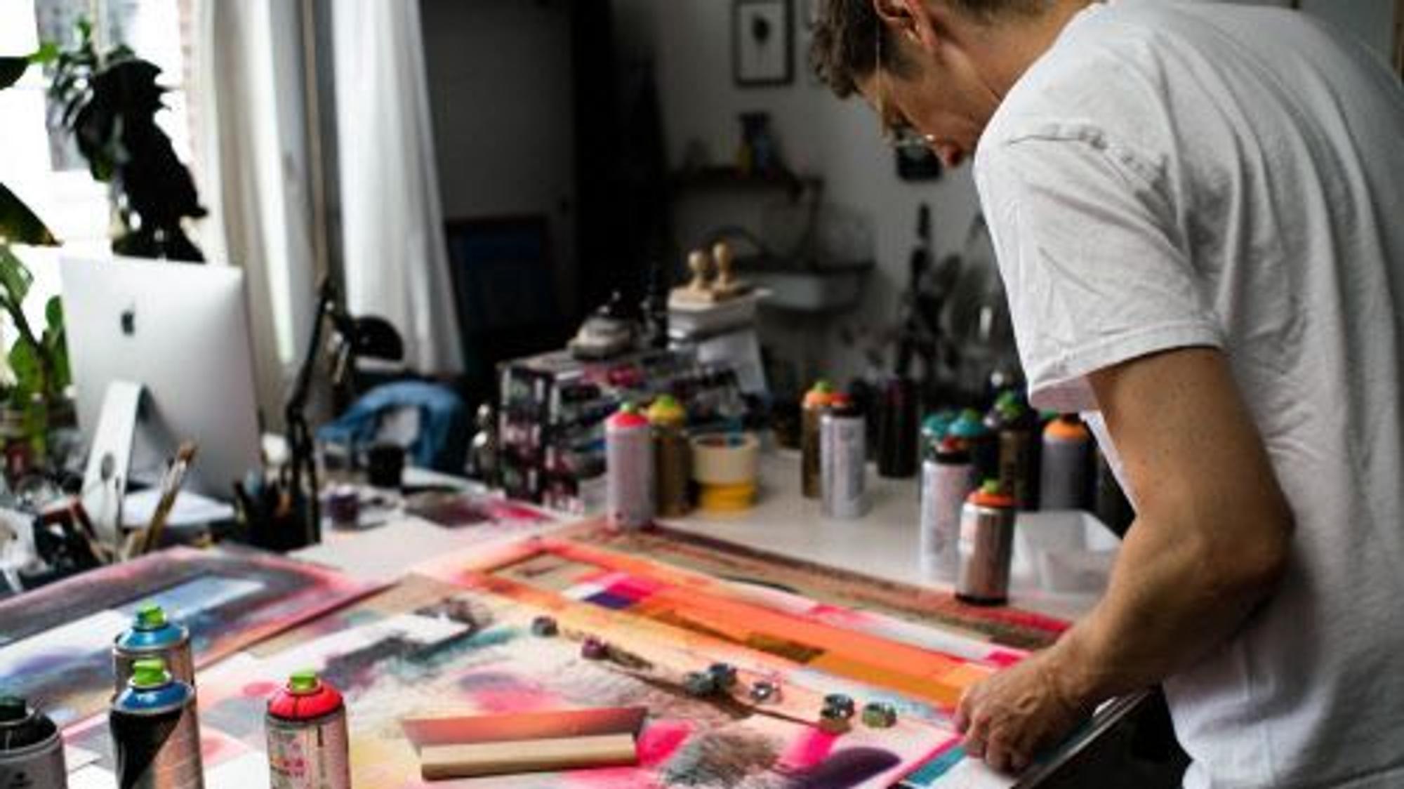 Im vergangenen Jahr war auch das Atelier von Daniel Lisson für Interessierte geöffnet.