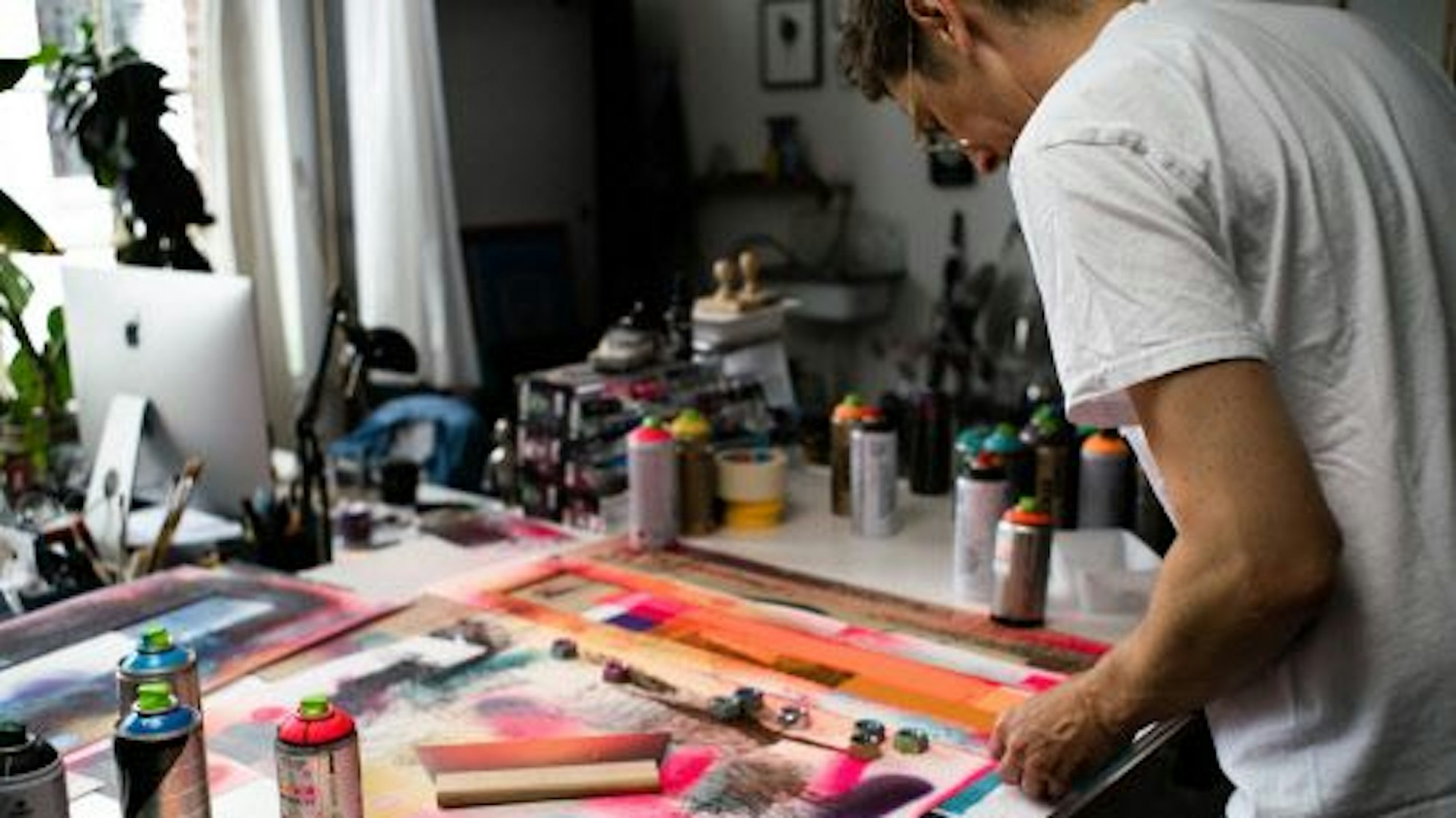 Im vergangenen Jahr war auch das Atelier von Daniel Lisson für Interessierte geöffnet.