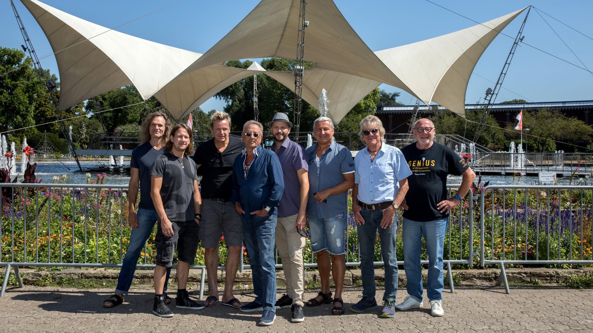 Pressekonferenz zum Bläck-Fööss Konzert 2022 am Tanzbrunnen.