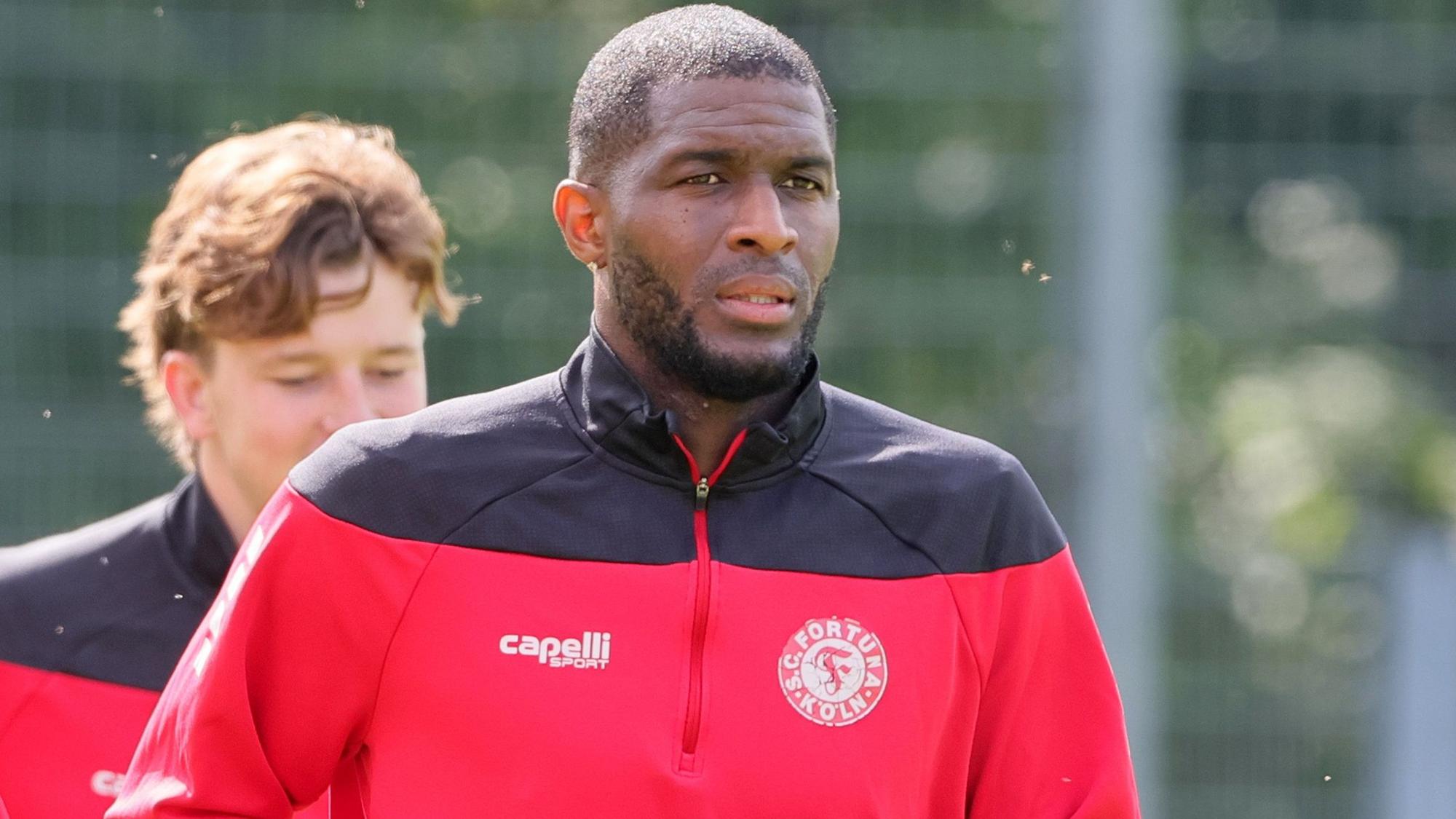 Vor seinem Wechsel nach Ägypten hielt Anthony Modeste sich beim Viertligisten Fortuna Köln fit.