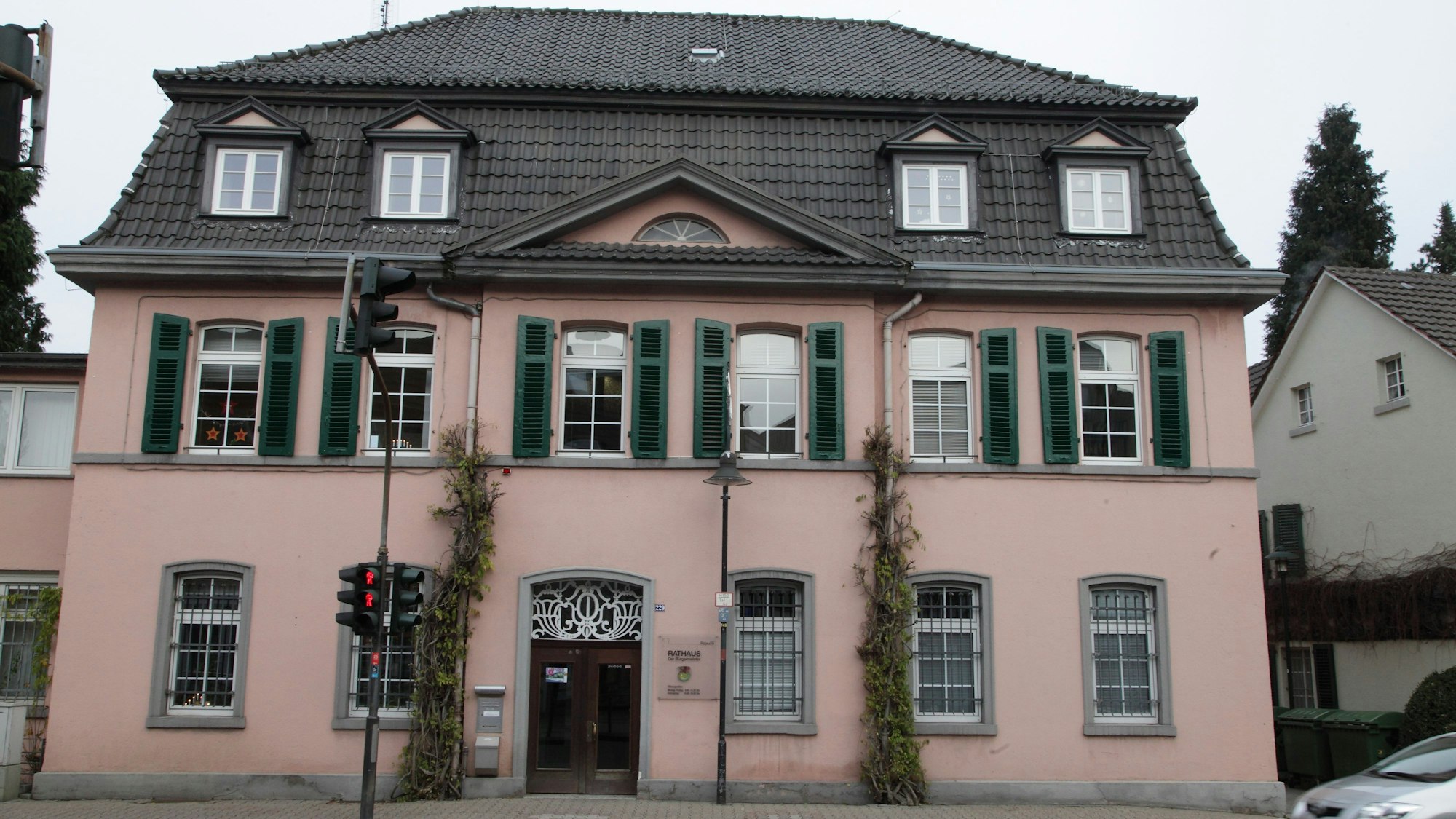 Das Rathaus in Hofnungsthal.