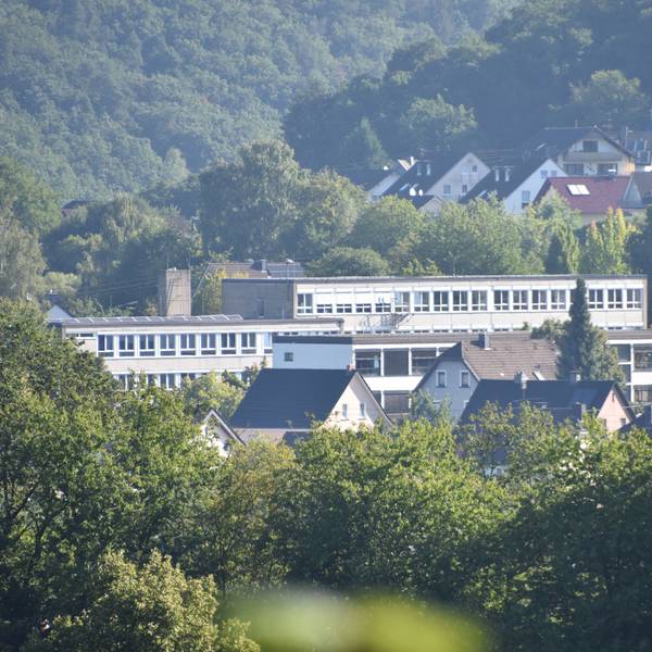 Das Gebäude der Gesamtschule Windeck, Standort Rosbach.