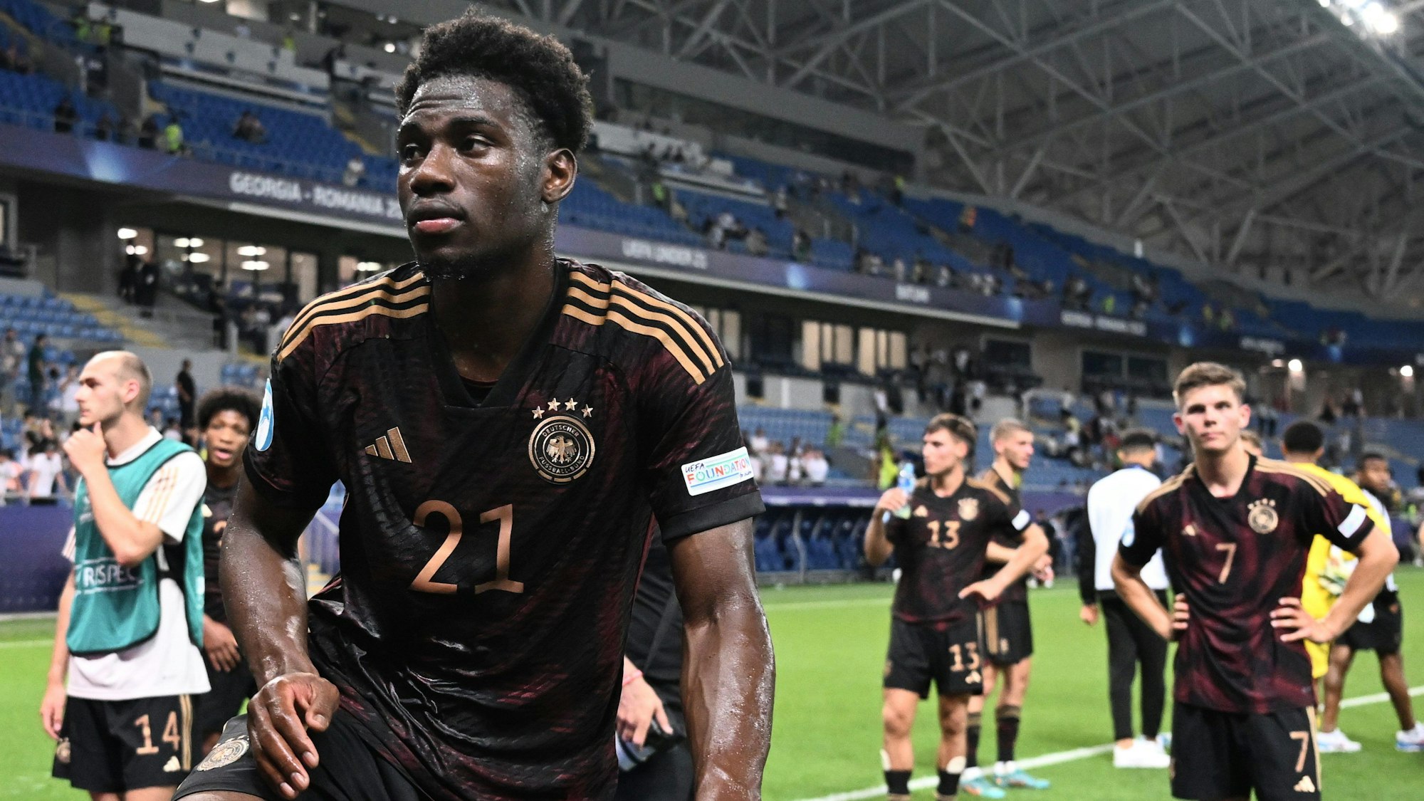 Deutschlands U21-Spieler Faride Alidou