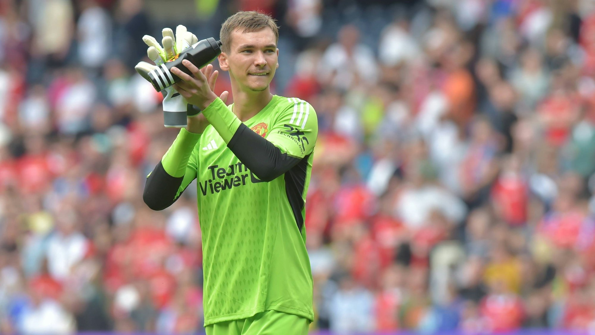 Matej Kovar bei einem Freundschaftsspiel für Manchester United