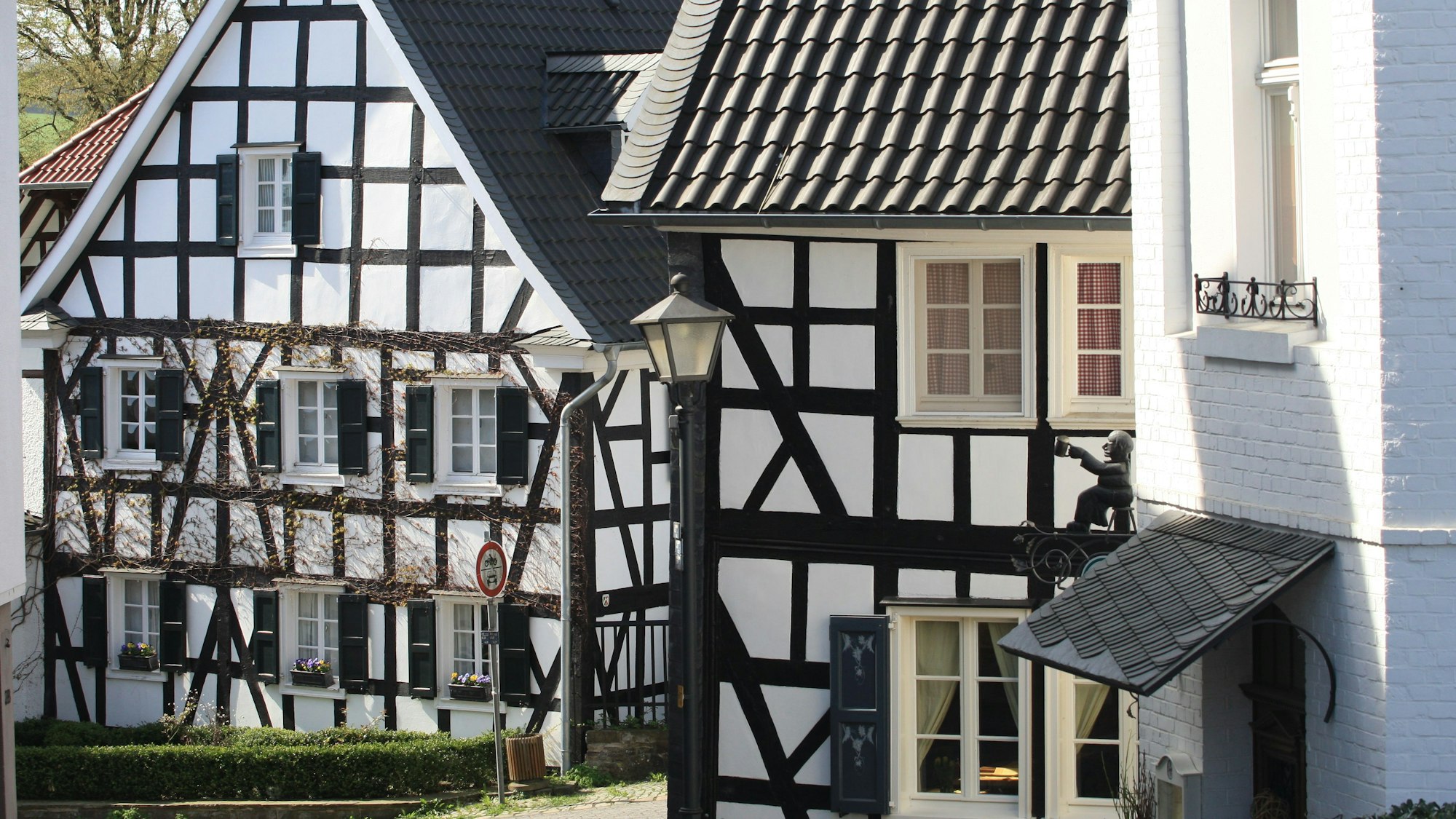 Der Fachwerkweg in Ruppichteroth verspricht Einblicke in die Historie der Gegend.