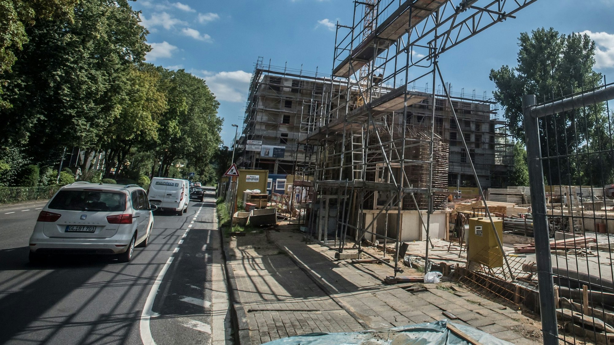 Pässler-Häuser an der neukirchener Straße, Leichlingen, Innenstadt