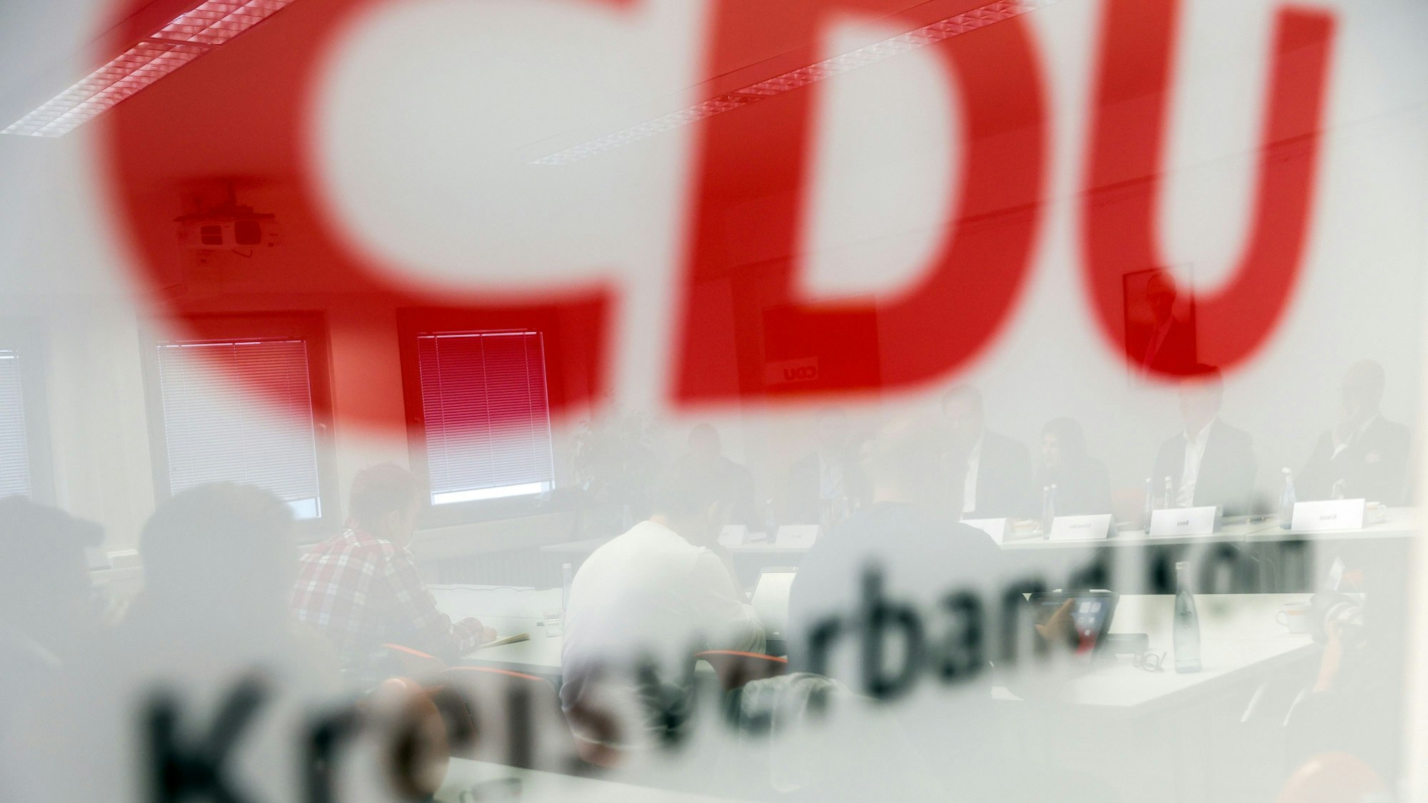 Das Bild zeigt den Schrifzug CDU-Kreisverband.