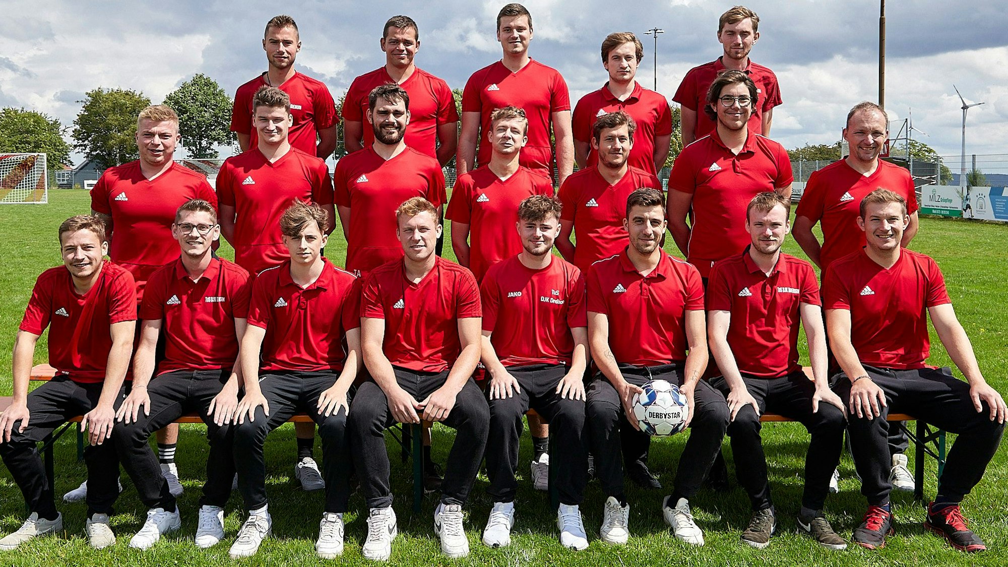 Das Mannschaftsfoto der DJK Dreiborn