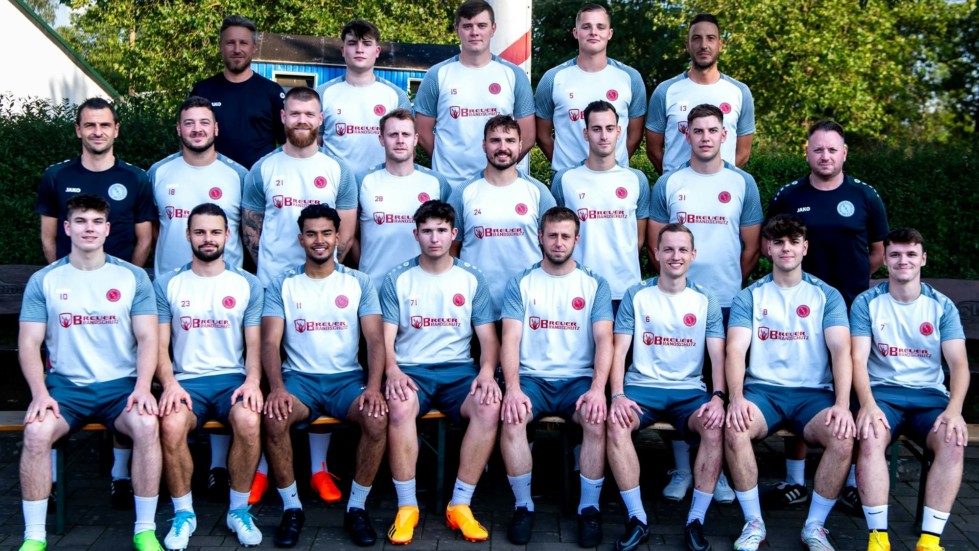 Das Bild zeigt den BC Bliesheim. .