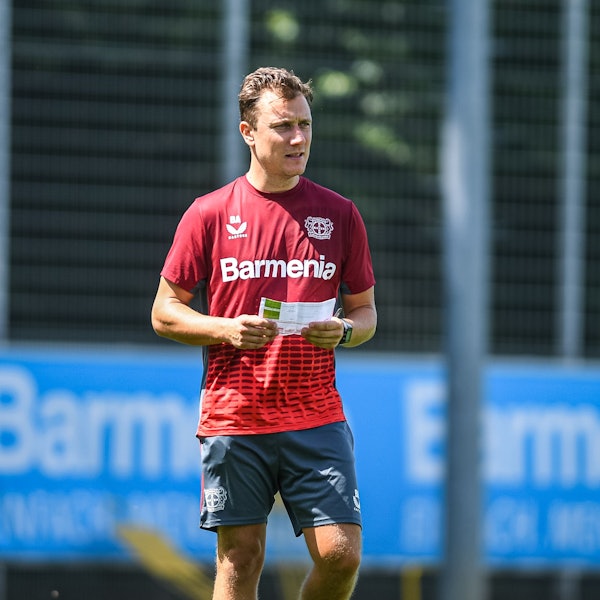 Benjamin Adam, Co-Trainer von Bayer 04 Leverkusens A-Junioren