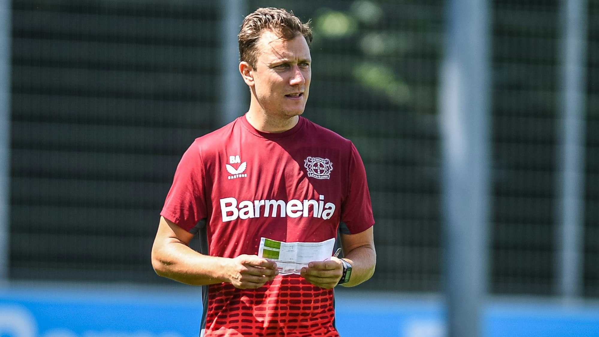 Benjamin Adam, Co-Trainer von Bayer 04 Leverkusens A-Junioren