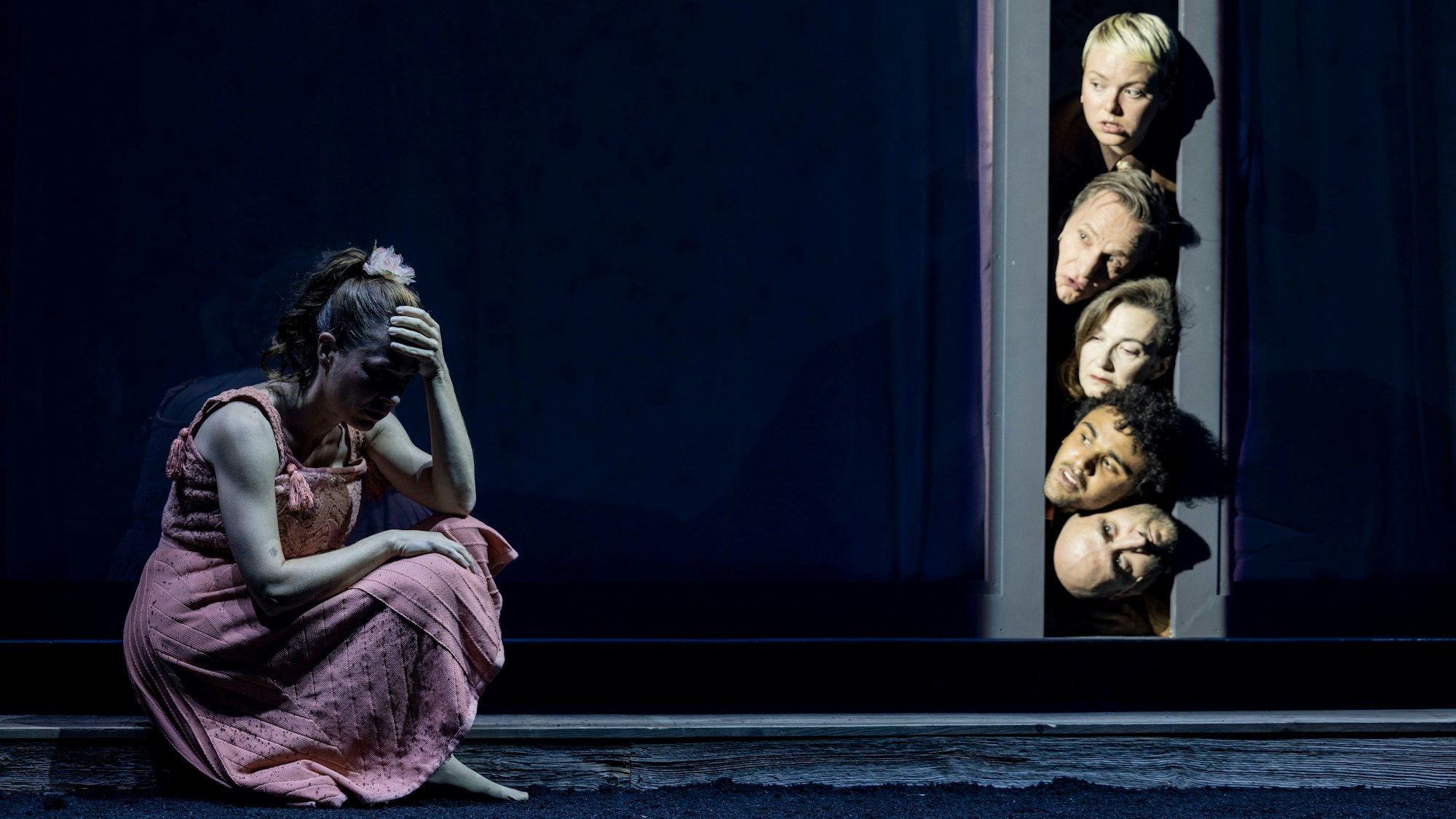 Öffentliche Probe ·Ein Sommernachtstraum" im Rahmen der Ruhrtriennale 2023 in der Kraftzentrale im Landschaftspark Nord. Die Ruhrtriennale · das Festival der Künste · findet 2023 vom 10. August bis 23. September statt.