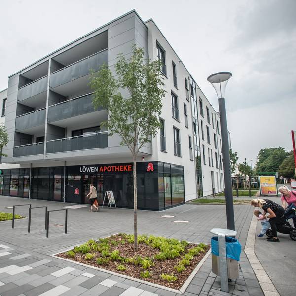 Der WGL-Neubau in Rheindorf am Königsberger Platz