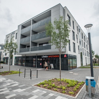 Der WGL-Neubau in Rheindorf am Königsberger Platz