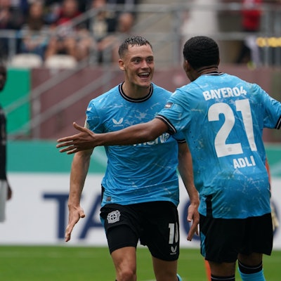 Florian Wirtz und Amine Adli waren zwei Hauptdarsteller des hervorragenden Leverkusener Auftritts gegen Ottensen.