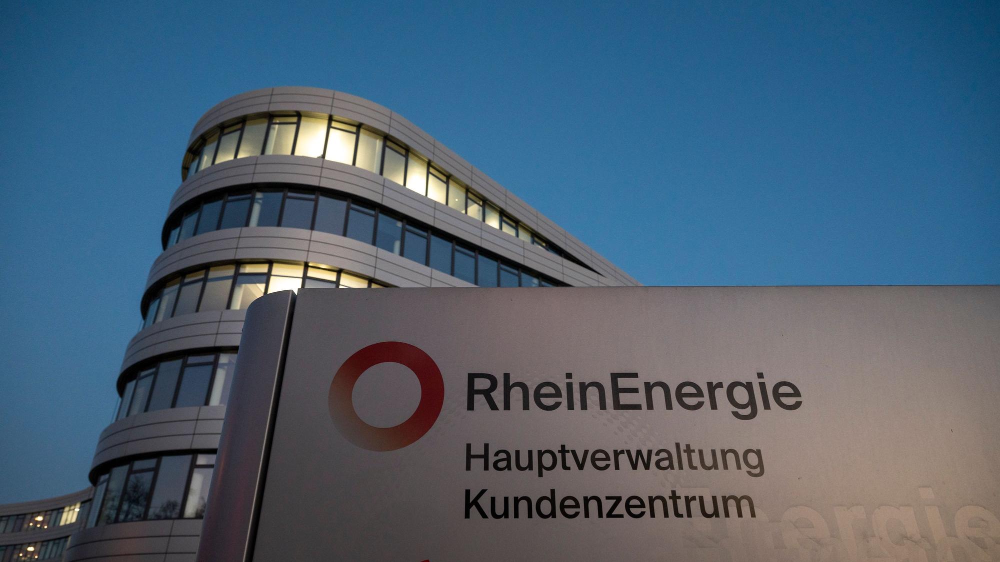 Die Zentrale der Rhein-Energie am Parkgürtel in Köln.