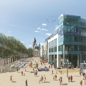 Eine Visualisierung des Neumarkts ohne Gleise