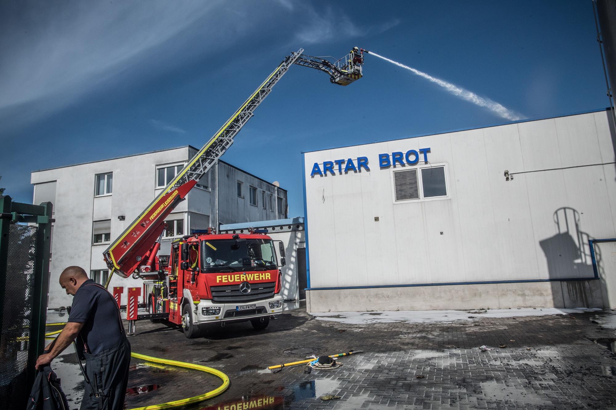 Am Tag nach dem Brand. Foto: Ralf Krieger