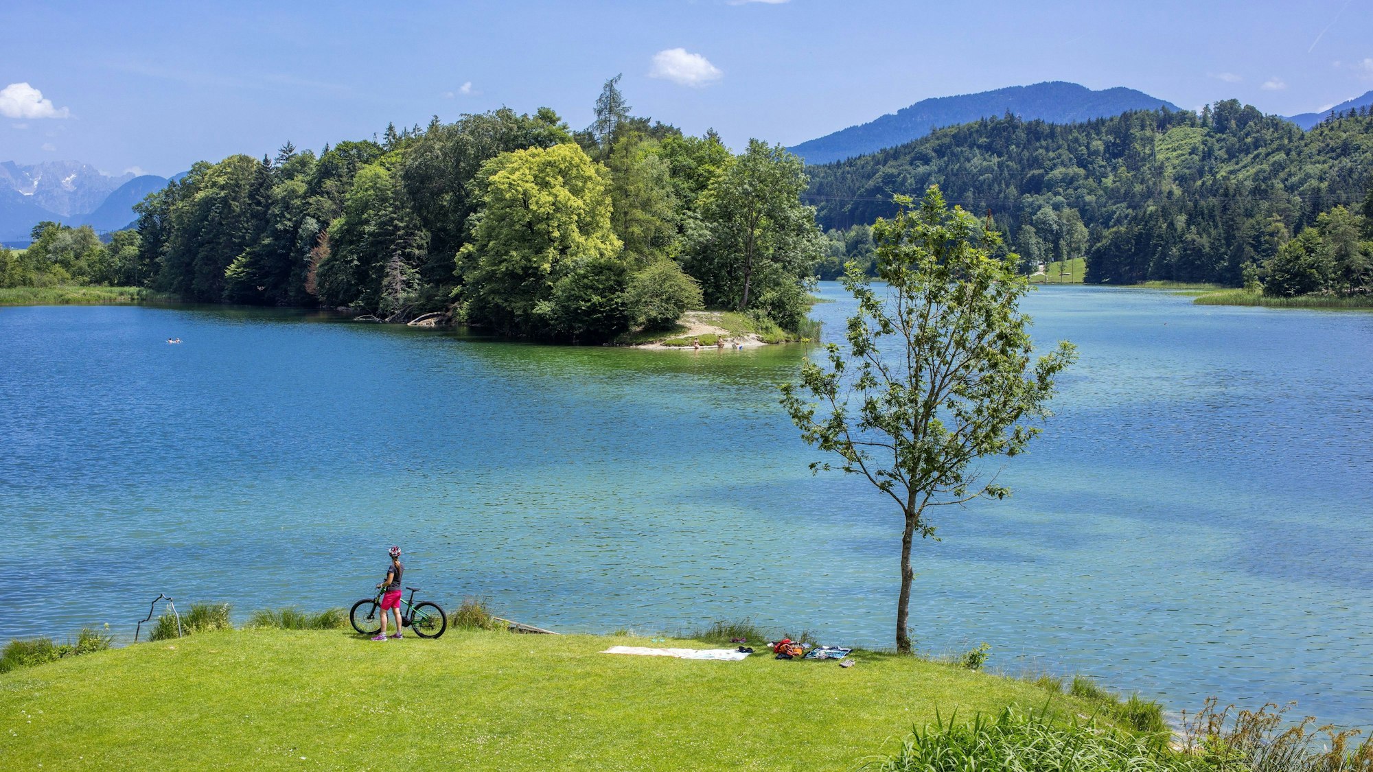 Der Reintalersee in Österreich: Hier hat der Angriff stattgefunden.