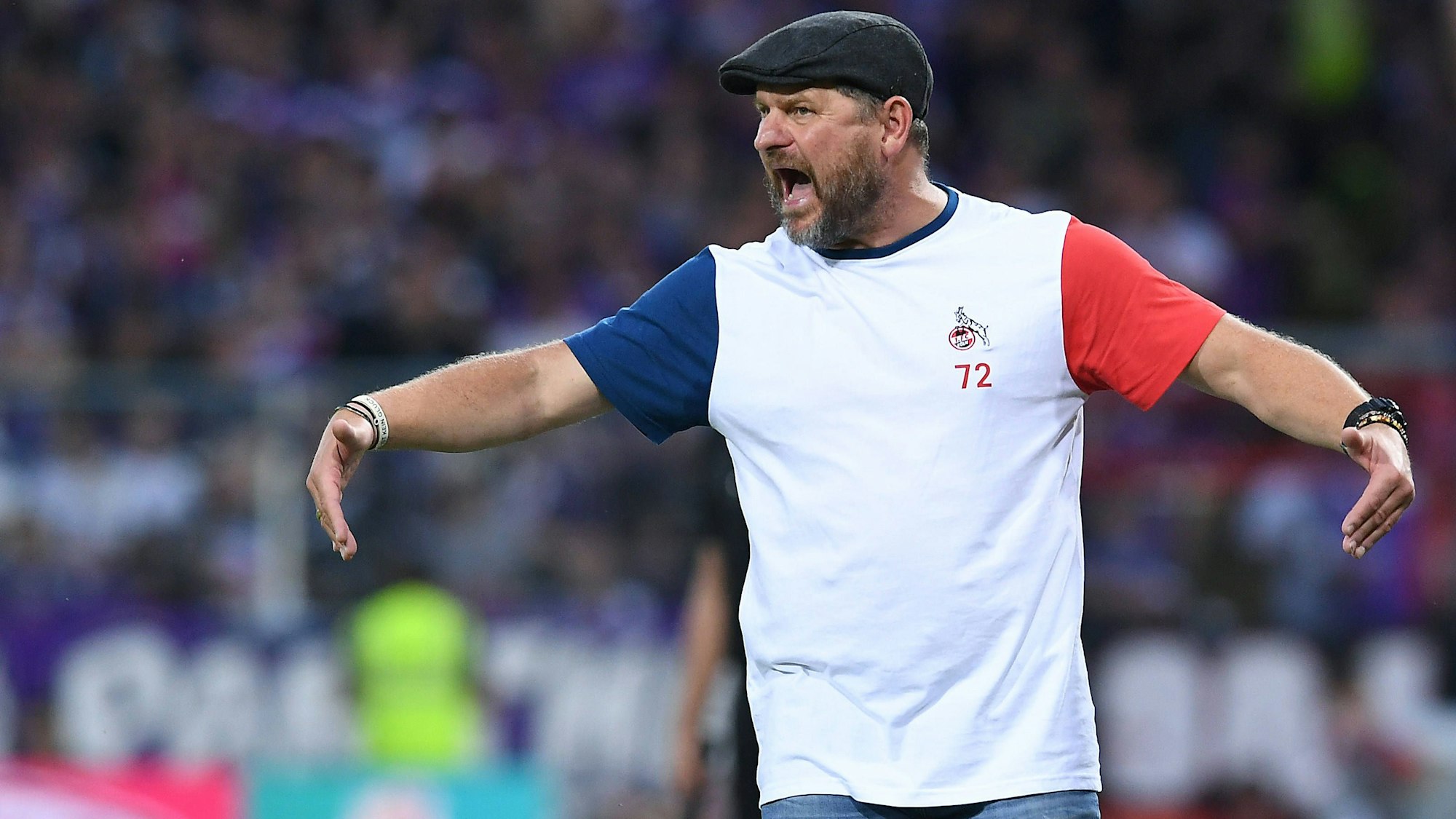 Steffen Baumgart gab sich in Osnabrück gewohnt gestenreich an der Seitenlinie.