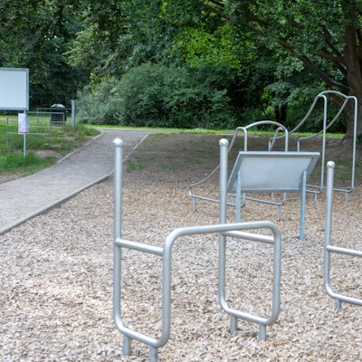 Fitness-parcours an der Groov in Zündorf