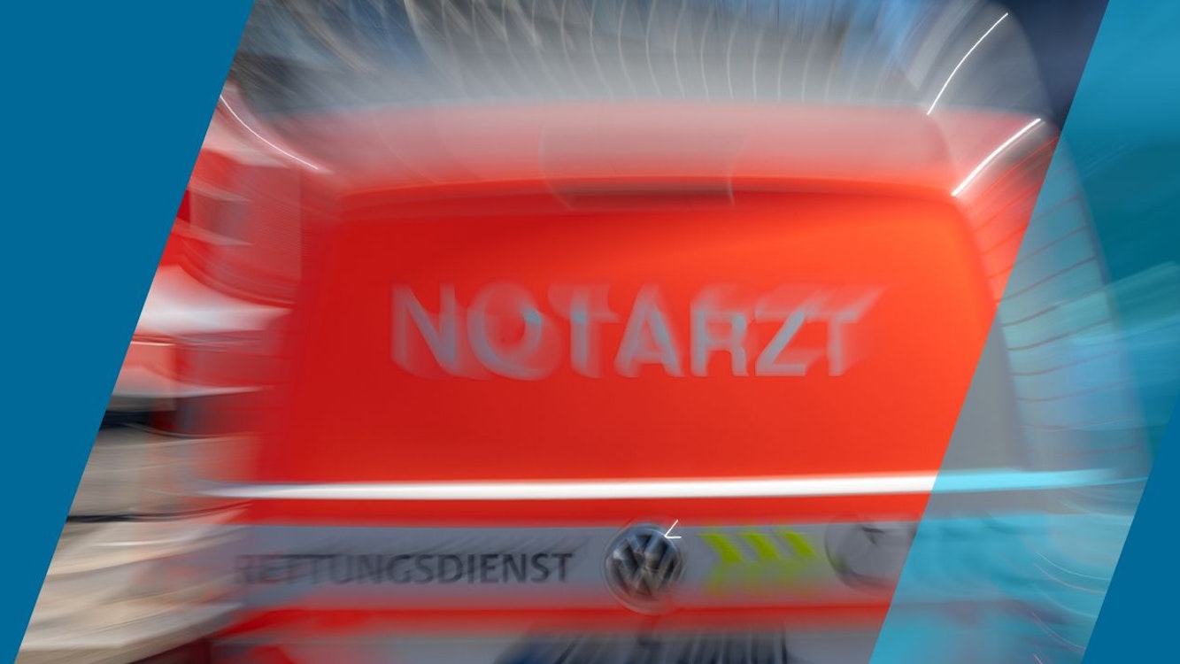 Das Bild zeigt ein Wagen des Rettungsdienstes.