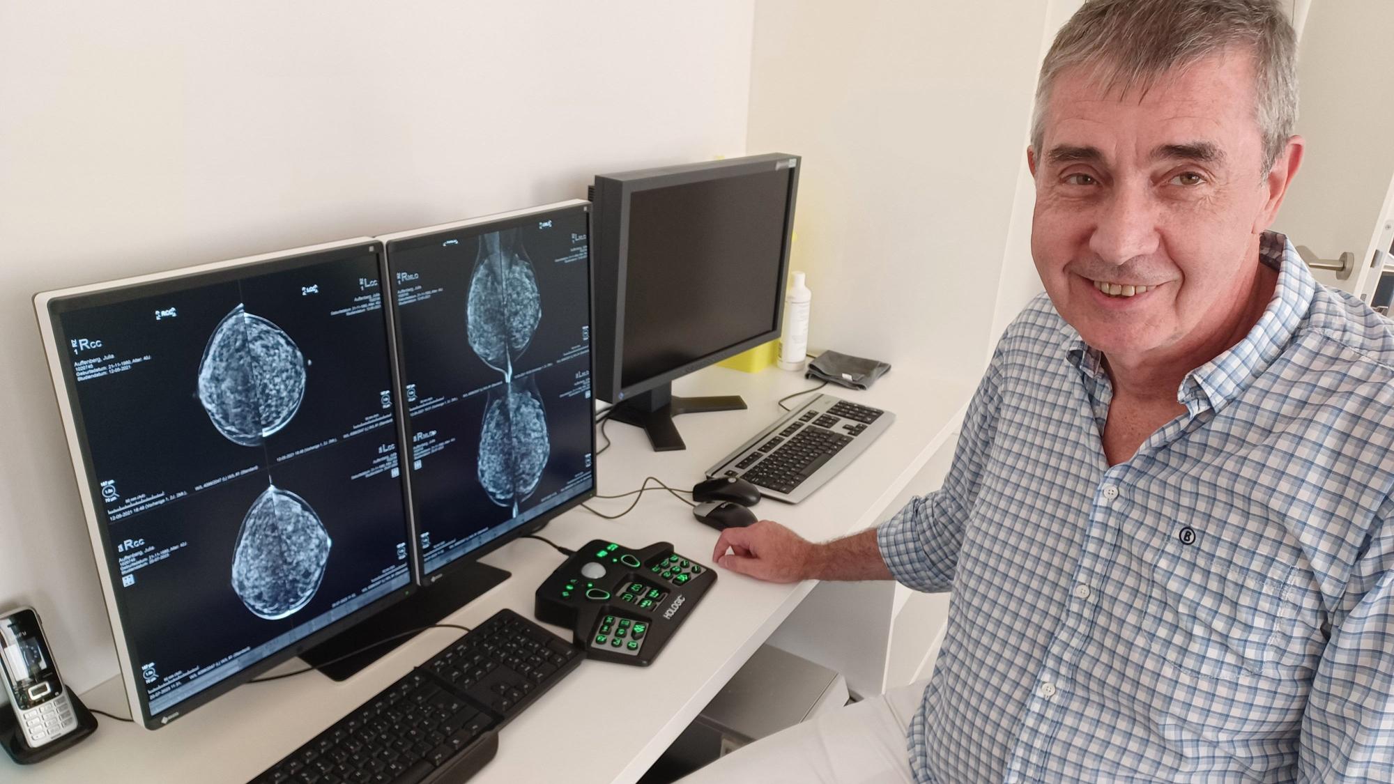 Joachim Ripplinger vom Brustdiagnostischen Zentrum Mamonova in Köln-Deutz