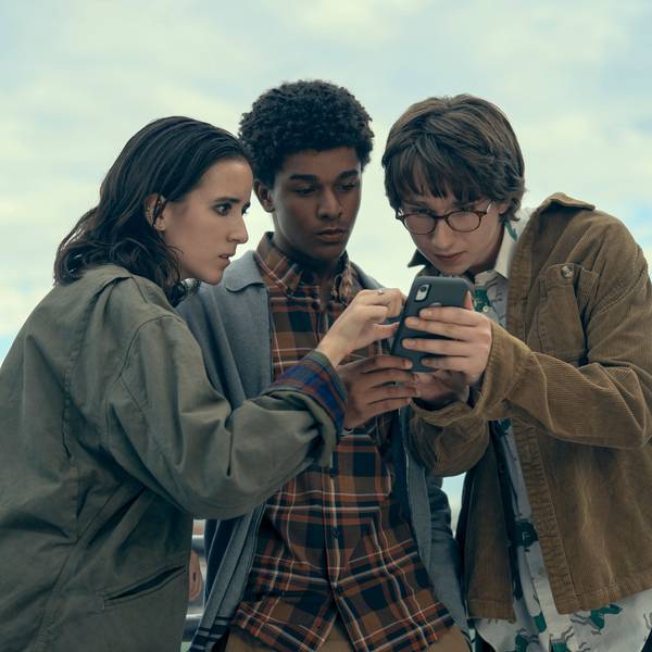 Abby Corrigan (Ema Winslow), Jaden Michael (Mickey Bolitar), Adrian Greensmith (Arthur "Spoon" Spindell)