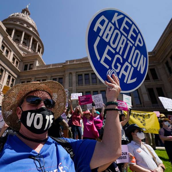apFILE - Abortion rights demonstrators attend a rally at the Texas state Capitol in Austin, Texas, May 14, 2022. A Texas judge ruled Friday, Aug. 4, 2023, the state’s abortion ban has proven too restrictive for women with serious pregnancy complications and must allow exceptions without doctors fearing the threat of criminal charges. The challenge is believed to be the first in the U.S. brought by women who have been denied abortions since the Supreme Court last year overturned Roe v. Wade, which for nearly 50 years had affirmed the constitutional right to an abortion. (AP Photo/Eric Gay, File)