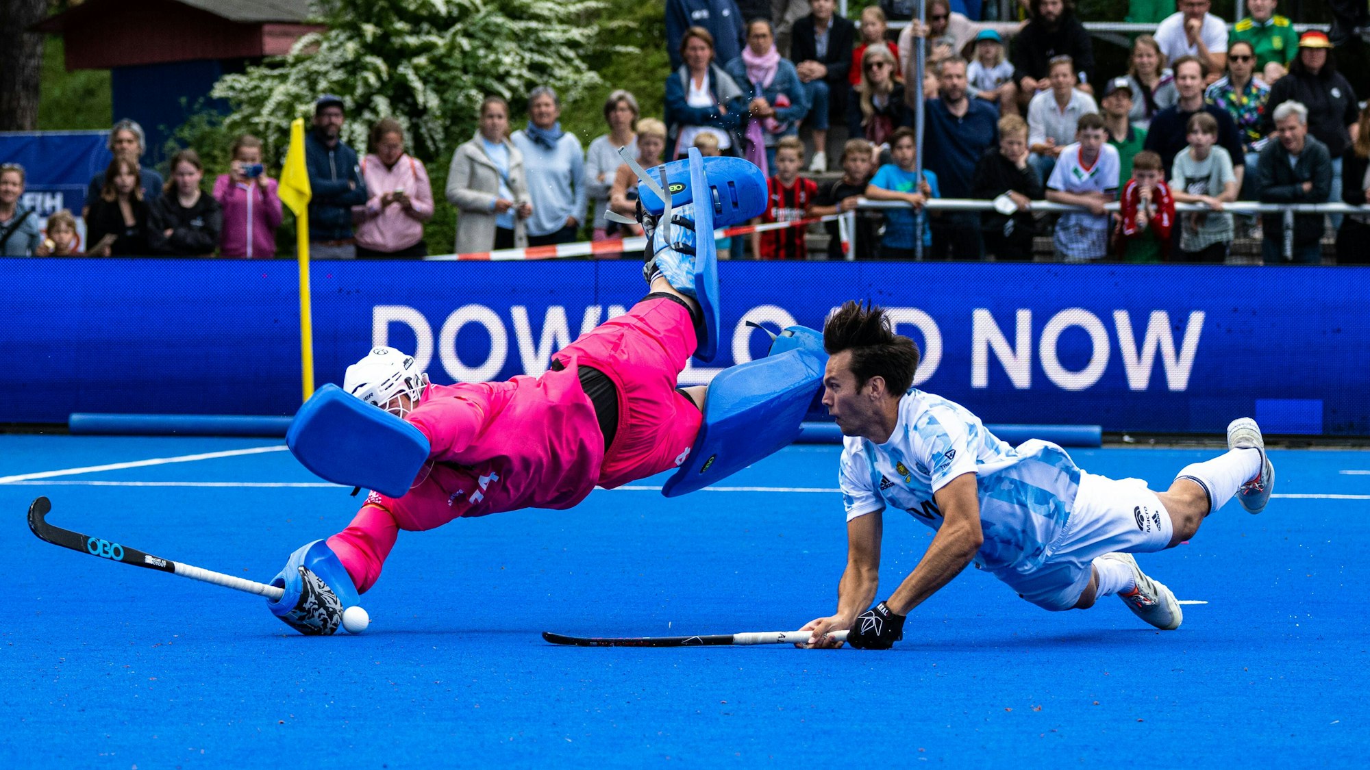22.05.2022, FIH Pro League, Berlin, Deutschland - Argentinien 5-3 Jean Danneberg GER schwarz 74 BHC Berlin Berlin Deutschland *** 22 05 2022, FIH Pro League, Berlin, Germany Argentina 5 3 Jean Danneberg GER black 74 BHC Berlin Berlin Germany Honamas - ARG 5-3 n.P. 22.05.2022 LR-8404