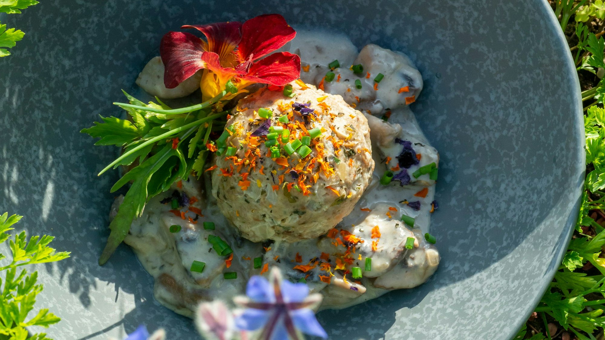 Die veganen Knödel aus dem Kochbuch: Südtirol vegan - eine neue Alpenküche