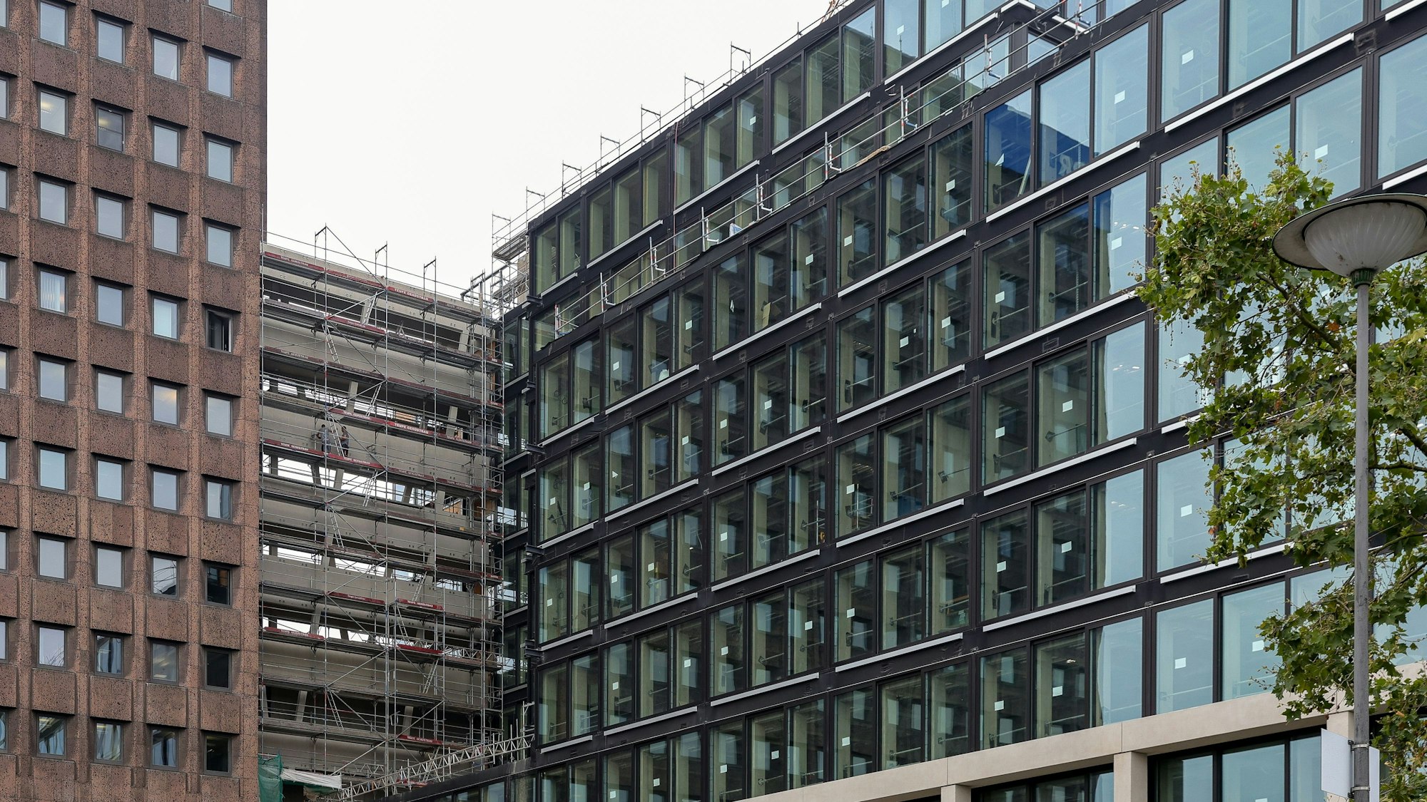 16.08.2023, Köln: Die Baustelle des WDR-Filmhaus an der Nord-Süd-Fahrt.
Foto: Michael Bause