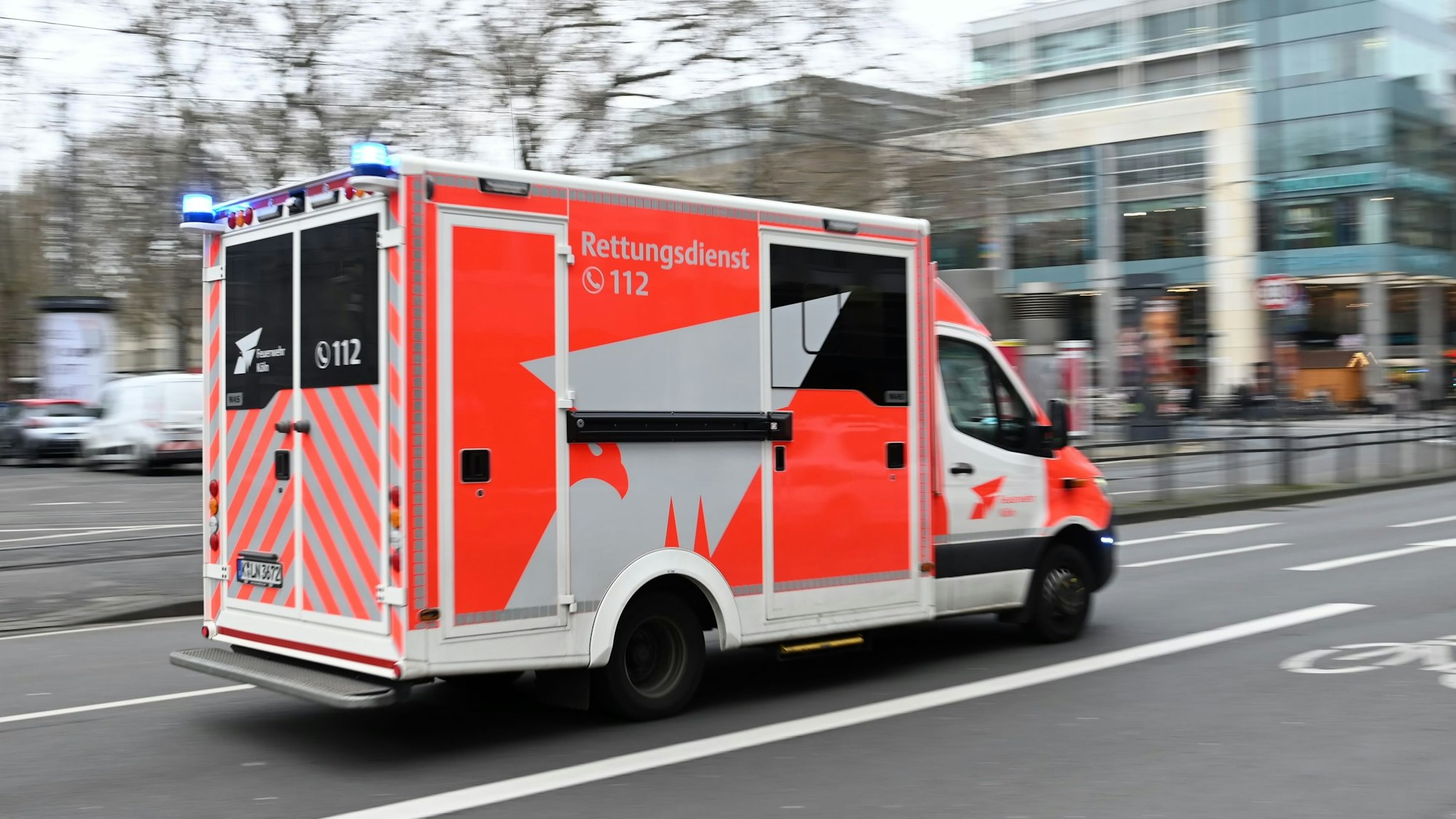 Der Rettungsdienst im Einsatz.